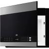 imageSummit 24 Over The Range Microwave 14 cuft Capacity BuiltIn Microwave Stainless Steel ampamp Black MHOTR243SSBlack