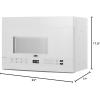 imageSummit 24 Over the Range Microwave 14 cuft Capacity Under Cabinet Ventilation White MHOTR241WWhite
