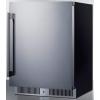 imageSummit 24 Refrigerator 33 cuft Capacity Builtin Refrigerator Undercounter Shallow 18 Depth Stainless Steel SDHR2444LHD Left Handed Door SwingStainless Steel