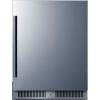 imageSummit 24 Refrigerator 33 cuft Capacity Builtin Refrigerator Undercounter Shallow 18 Depth Stainless Steel SDHR2444LHD Left Handed Door SwingStainless Steel
