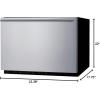 imageSummit 24 Single Drawer Refrigerator Outdoor Refrigerator 20 cuft Capacity Stainless Steel Panel Ready Capable SDR241OS Panels not includedStainless Steel