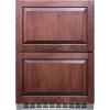 imageSummit 24 Two Drawer RefrigeratorFreezer 332 cuftCapacity ADA Compliant Stainless Steel Panel Ready Capable ADRF244CSS Panels not includeStainless steel