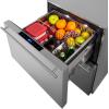 imageSummit 24 Two Drawer RefrigeratorFreezer 332 cuftCapacity ADA Compliant Stainless Steel Panel Ready Capable ADRF244CSS Panels not includeStainless steel