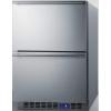 imageSummit 24 TwoDrawer Freezer Outdoor Drawer Freezer 426 cuft Capacity Stainless Steel SPFF51OS2DStainless Steel