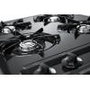 imageSummit 24quot 4Burner Gas Cooktop Open Burners Electric Ignition 115V Gas Cooktop Made in the USA Black TNL033