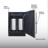 imageSummit 24quot Cold Brew Kegerator Dual Front Taps No Drill Coffee Dispenser ADA Compliant Stainless Steel  SBC7BRSFRTPCFADALHD Left Handed Door SwingStainless Steel