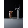 imageSummit 24quot Cold Brew Kegerator Dual Tap Kit ADA Compliant Stainless Steel SBC58BLBIADACFTWINPanel Ready
