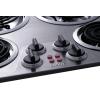 imageSummit 24quot Electric Cooktop 4 Burners 208240V Coil Cooktop ADA Compliant Stainless Steel CR4SS2424Inch