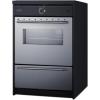 imageSummit 24quot Induction Range 292 cu ft Oven 4 Elements ADA Compliant Design White  WEM665WStainless Steel