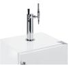 imageSummit 24quot Nitro Cold BrewCold Brew Kegerator Combination Dual Tap Kit ADA Compliant White  SBC58WHBIADACMTWINWhite
