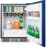imageSummit 24quot Refrigerator ADA Compliant Undercounter Fridge 58 cuft Capacity ENERGY STAR Purple BAR631BKPADABlue