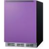 imageSummit 24quot Refrigerator ADA Compliant Undercounter Fridge 58 cuft Capacity ENERGY STAR Purple BAR631BKPADAPurple