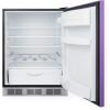 imageSummit 24quot Refrigerator ADA Compliant Undercounter Fridge 58 cuft Capacity ENERGY STAR Purple BAR631BKPADAPurple
