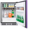 imageSummit 24quot Refrigerator ADA Compliant Undercounter Fridge 58 cuft Capacity ENERGY STAR Purple BAR631BKPADAPurple