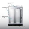 imageSummit 24quot Undercounter Kegerator ADACompliant Glass Door SBC56GBINKADAStainless Steel