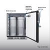 imageSummit 24quot Undercounter Kegerator Dual Front Beer Tap No Drill Beer Dispenser ADA Compliant Black  SBC58BFRTPADALHD Left Handed Door SwingBlack