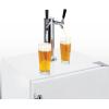 imageSummit 24quot Undercounter Kegerator Dual Tap Kit ADA Compliant White  SBC58WHBIADAWhite