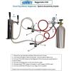 imageSummit 24quot Undercounter Kegerator Dual Tap Kit Stainless Steel  SBC7BRSBeer