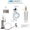 imageSummit 24quot Undercounter Kegerator Dual Tap Kit Stainless Steel  SBC7BRSCold Brew Coffee