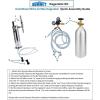 imageSummit 24quot Undercounter Kegerator Dual Tap Kit Stainless Steel  SBC7BRSNitro Coffee