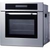 imageSummit 24quot Wide Electric Wall Oven Brushed Stainless Steel ADA Compliant 208240V SEW24SSXStainless Steel