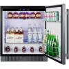 imageSummit 27 Refrigerator Builtin Outdoor Refrigerator 498 cuft Capacity ADA Compliant Stainless Steel FF27BSSADABlack