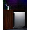 imageSummit 27 Refrigerator Builtin Outdoor Refrigerator 498 cuft Capacity ADA Compliant Stainless Steel FF27BSSADABlack