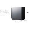 imageSummit 27 Refrigerator Builtin Outdoor Refrigerator 498 cuft Capacity ADA Compliant Stainless Steel FF27BSSADABlack