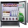 imageSummit 27 Refrigerator Builtin Outdoor Refrigerator 498 cuft Capacity Mobile Fridge Stainless Steel FF27BSSCASStainless steelBlack