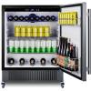 imageSummit 27 Refrigerator Builtin Outdoor Refrigerator 498 cuft Capacity Mobile Fridge Stainless Steel FF27BSSCASStainless steelBlack