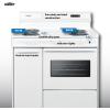imageSummit 36 Electric Range 220V Electric Coil Burners Large 29 cuft Oven ADA Complaint White WEM430KWWhite