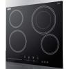 imageSummit 36quot Electric Cooktop 5Burners 208240V Radiant Cooktop Black CR5B36T9BBlack
