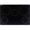 imageSummit 36quot Electric Cooktop 5Burners 208240V Radiant Cooktop Black CR5B36T9BBlack