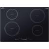 imageSummit 36quot Induction Cooktop 5 Cooking Zones 208240V Electric Cooktop ADA Compliant Design White SINC5B36WBlack