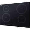 imageSummit 36quot Induction Cooktop 5 Cooking Zones 208240V Electric Cooktop ADA Compliant Design White SINC5B36WBlack
