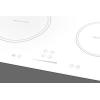 imageSummit 36quot Induction Cooktop 5 Cooking Zones 208240V Electric Cooktop ADA Compliant Design White SINC5B36WWhite