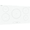 imageSummit 36quot Induction Cooktop 5 Cooking Zones 208240V Electric Cooktop ADA Compliant Design White SINC5B36WWhite