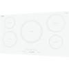 imageSummit 36quot Induction Cooktop 5 Cooking Zones 208240V Electric Cooktop ADA Compliant Design White SINC5B36WWhite