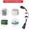 imageSummit Accucold PF1Kit Power Failure Alarm Cord 80dB Loud Audible Alarm LED Indicator Perfect for Monitoring Refrigerators Freezers Sump Pumps and Aquariums