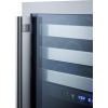 imageSummit Appliance ALWC532PNR 24 Inch Wide BuiltIn Wine Cellar ADA Compliant PanelReady Door Trim Panel Not Included Commercially Approved Factory Installed Lock RHD RightHand Door SwingStainless Steel