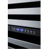 imageSummit Appliance ALWC532PNR 24 Inch Wide BuiltIn Wine Cellar ADA Compliant PanelReady Door Trim Panel Not Included Commercially Approved Factory Installed Lock RHD RightHand Door SwingPanel Ready