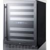 imageSummit Appliance ALWC532PNR 24 Inch Wide BuiltIn Wine Cellar ADA Compliant PanelReady Door Trim Panel Not Included Commercially Approved Factory Installed Lock RHD RightHand Door SwingStainless Steel