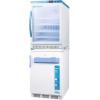 imageSummit Appliance ARG6PVVT65MLSTACKMED2 Stacked Combination of PharmaVac ARG6PV 24quot Wide Allrefrigerator and VT65MLBIMED2 Manual Defrost Allfreezer for Vaccine Storage