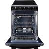 imageSummit Appliance REX2051BRT 20quot Wide Electric SmoothTop Range Oven Black Smooth Ceramic Glass Top Removable Backguard 4 Cooking Zones Pushtoturn Burner Knobs Waisthigh Broiler