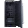 imageSummit Appliance SBC15NK Builtin 15quot Wide Commercially Listed Kegerator with Auto Defrost Digital Thermostat Stainless Steel Door Pro Style Handle Front Lock Black Cabinet and Sealed BackStainless Steel  Black