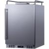 imageSummit Appliance SBC682NK 24quot Wide BuiltIn Kegerator Commercially Approved 56 cuft Interior Memory IC Function Weatherproof Design Builtin Capable Automatic Defrost Digital Thermostat