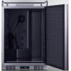 imageSummit Appliance SBC682NKPNR 24quot Wide BuiltIn Kegerator Panel Not Included Stainless Steel Cabinet Wire Shelves Auto Defrost Digital Thermostat Sealed Back 3363quot H x 2375quot W x 2425quot D