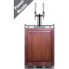 imageSummit Appliance SBC682PNRNCFTWIN Panel Ready 24quot Wide Builtin Nitro Coffee Kegerator Panel Not Included 56 cuft Interior Dispenses Nitro Coffee Dual Tap System Weatherproof DesignPanel Ready