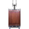 imageSummit Appliance SBC682PNRNCFTWIN Panel Ready 24quot Wide Builtin Nitro Coffee Kegerator Panel Not Included 56 cuft Interior Dispenses Nitro Coffee Dual Tap System Weatherproof DesignPanel Ready