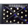 imageSummit Appliance SCR611GLOSX Builtin Outdoor Commercially Listed Wine Cellar with Stainless Steel Interior Diamond Style Shelving Digital Controls Lock and Stainless Steel Cabinet
